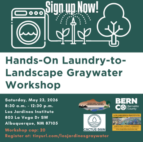 Hands-on Laundry-to-Landscape Graywater Workshop