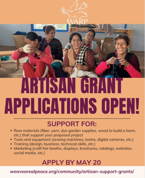 Artisan Grants Open