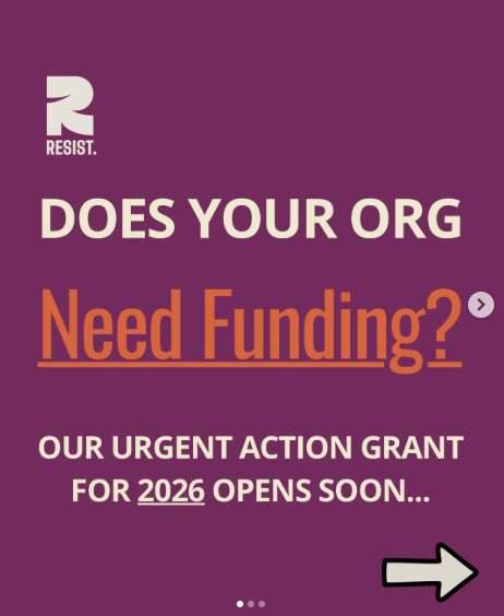 Resist Grant Funding Available