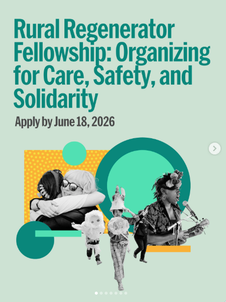 Rural Regenerator Fellowship!
