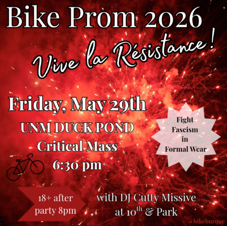 Bike Prom 2026 - Vive la Resistance!