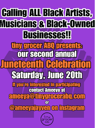 Calling All Black Artists, Musicians &amp; Owned Businesses!