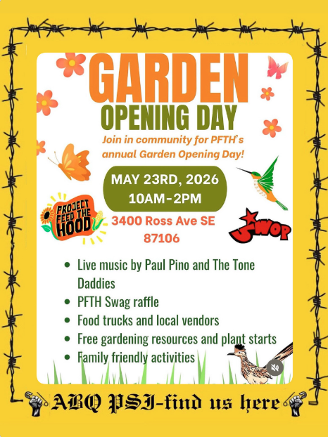 Garden Opening Day