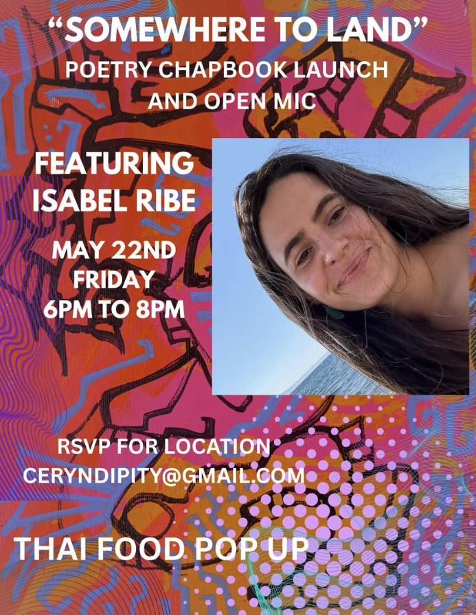 Somewhere to Land Poetry Chapbook &amp; Open Mic