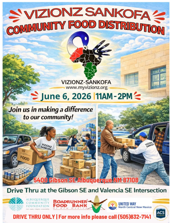 Vizionz Sankofa Community Food Distribution