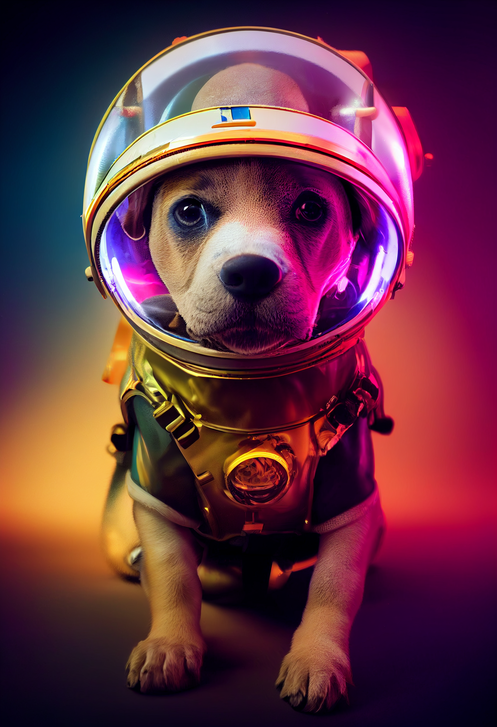 ResistanceNFT_puppy_astronaut_photo_realistic_futuristic_by_Dav_fa97bb5f-364b-466b-b9ea-781041e53876.png