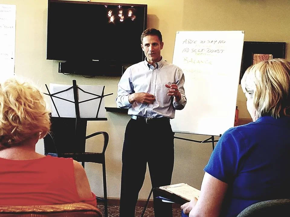 Dr. Nick presenting on the elevation principle