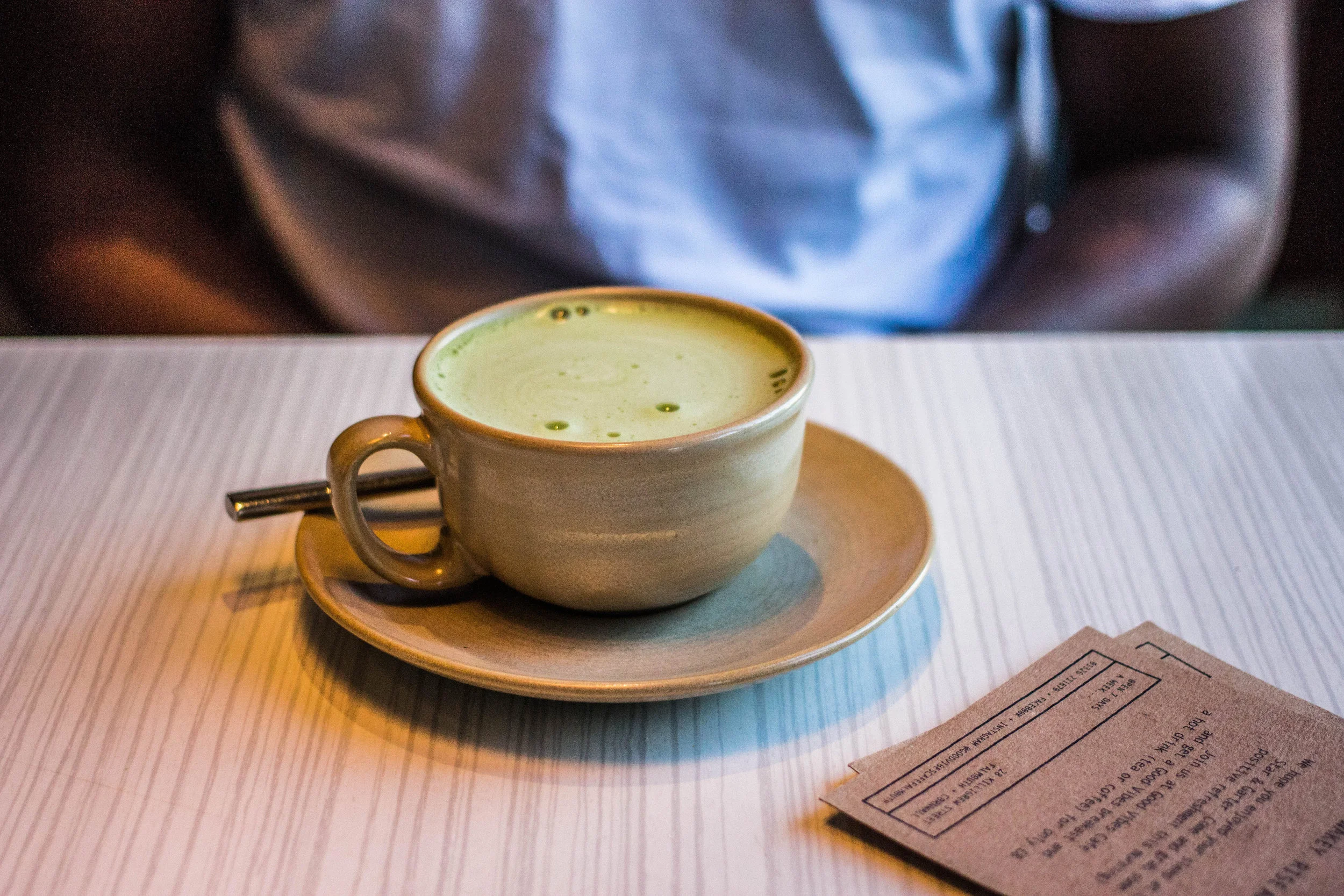 Matcha Latte with collagen 