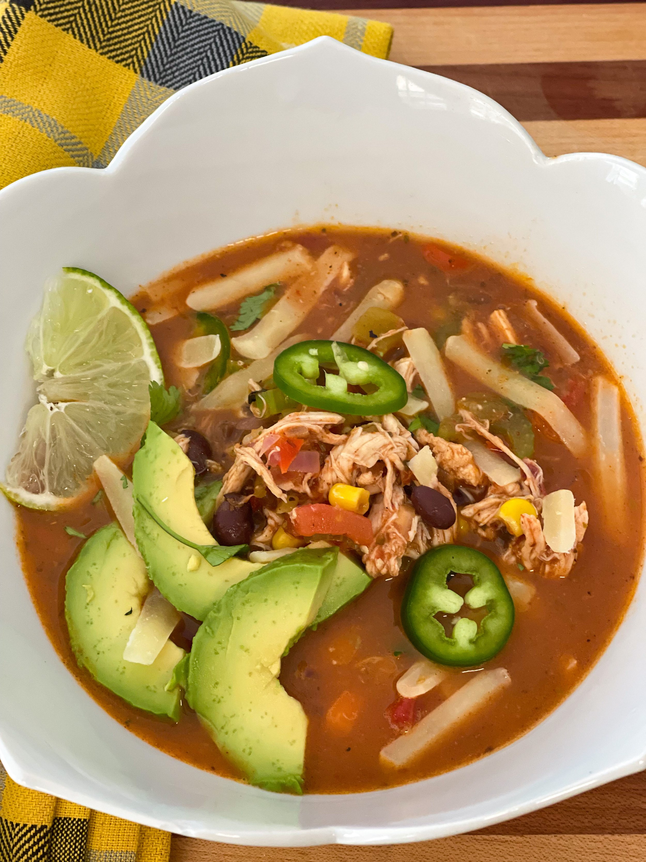 Chicken Enchilada Soup