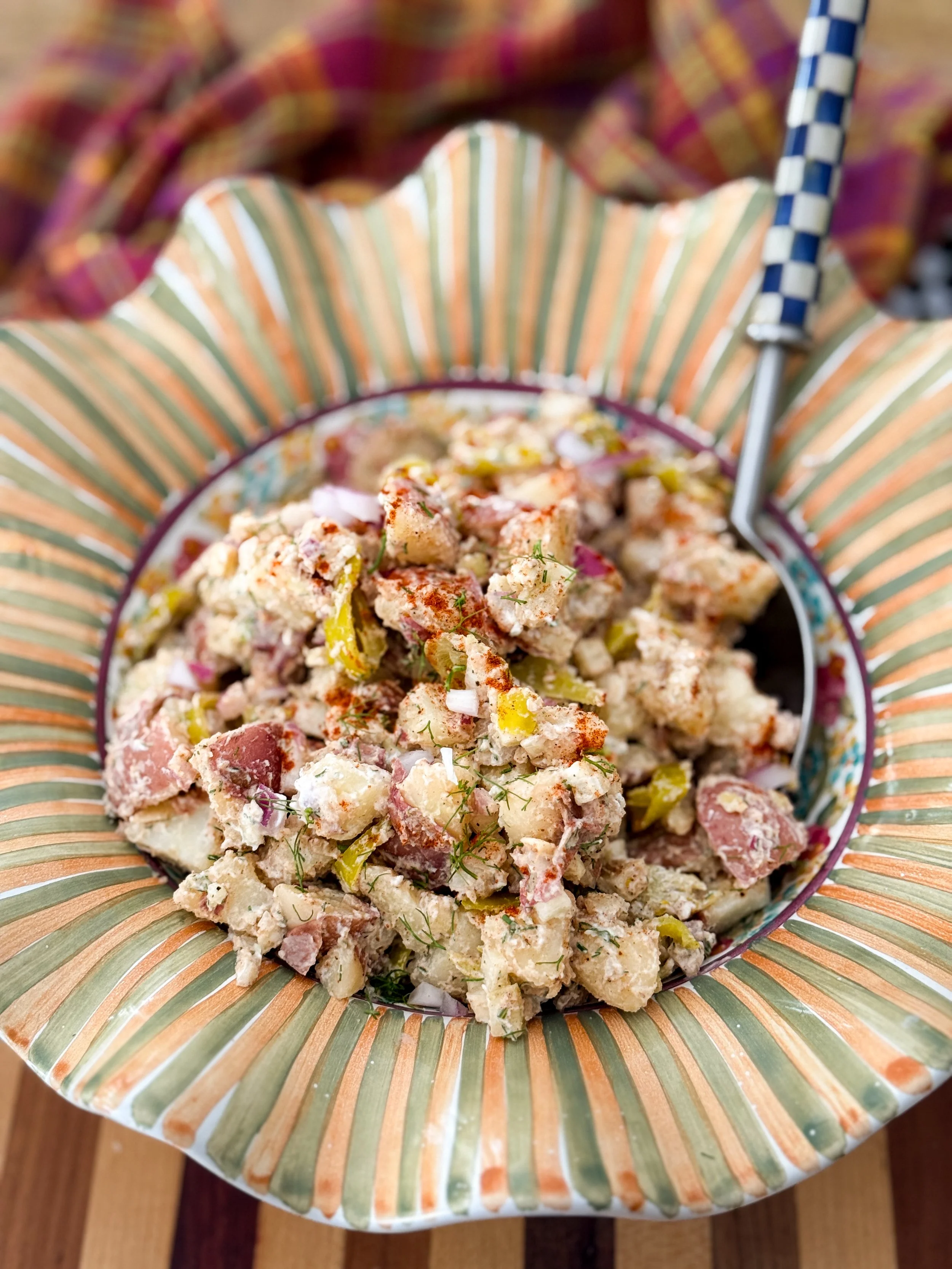 zesty potato salad
