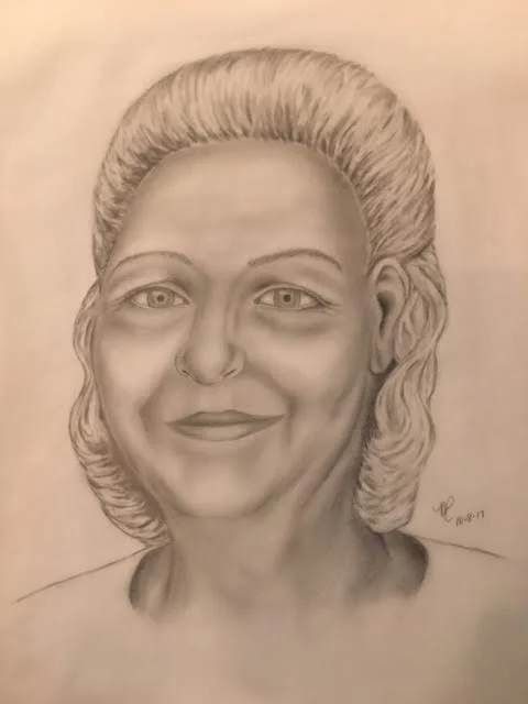 Age progression image of Amanda Rudge