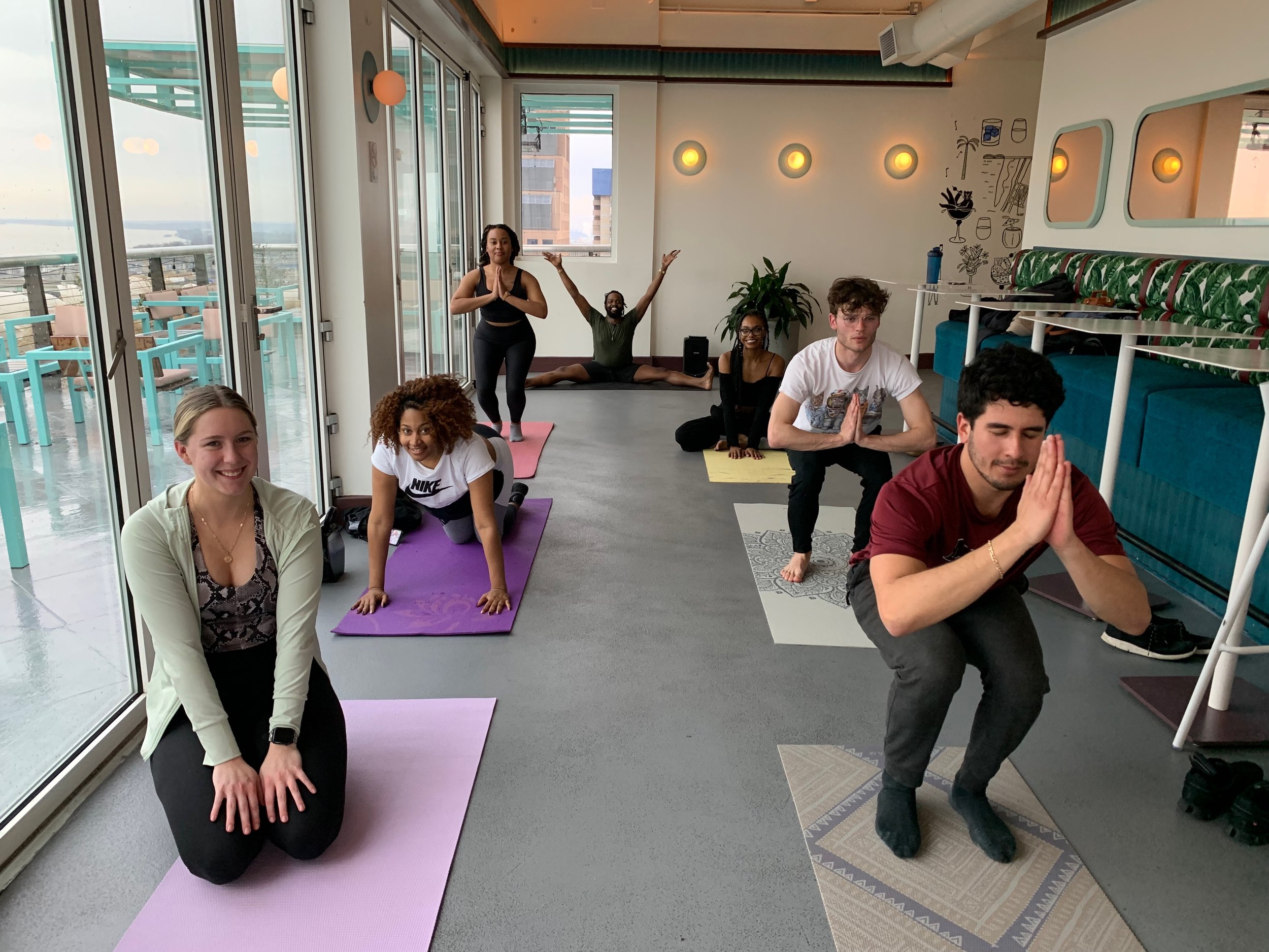 Sunday Morning HU Rooftop Yoga 