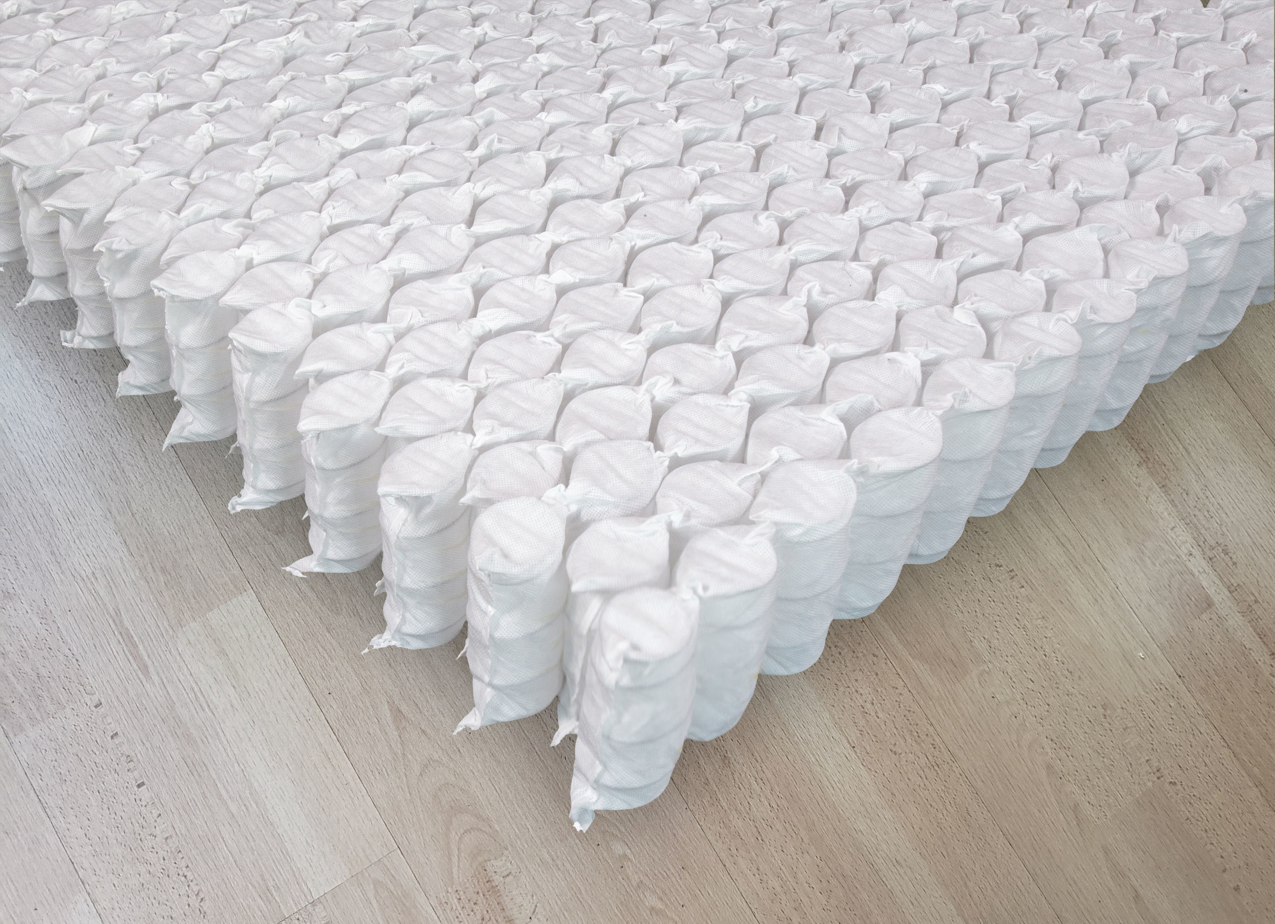 wrapped coil spring mattress