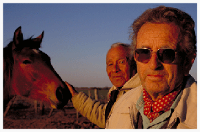 Hermann Gerson, 79, and his non-Jewish riding partner, Lorenzo Sosa, 78, have been working together for over 60 years at Gerson’s ranch on the Pampas. On a typical afternoon, the pair corral a herd of cattle. Lorenzo rides in screaming from atop his horse behind the stampede as Hermann swings his rebenque (a short leather whip), hooting and shouting to scare the cows into the pen so he can start the day’s branding. Just before sunset, driving home from the range, Lorenzo shares a few tidbits he has learned from Hermann over the years. “This Hermann,” Lorenzo says, winking, “has a meshuguneh kup (crazy head, in Yiddish).” Hermann retorts in kind: “Kish mir in tuchus.”