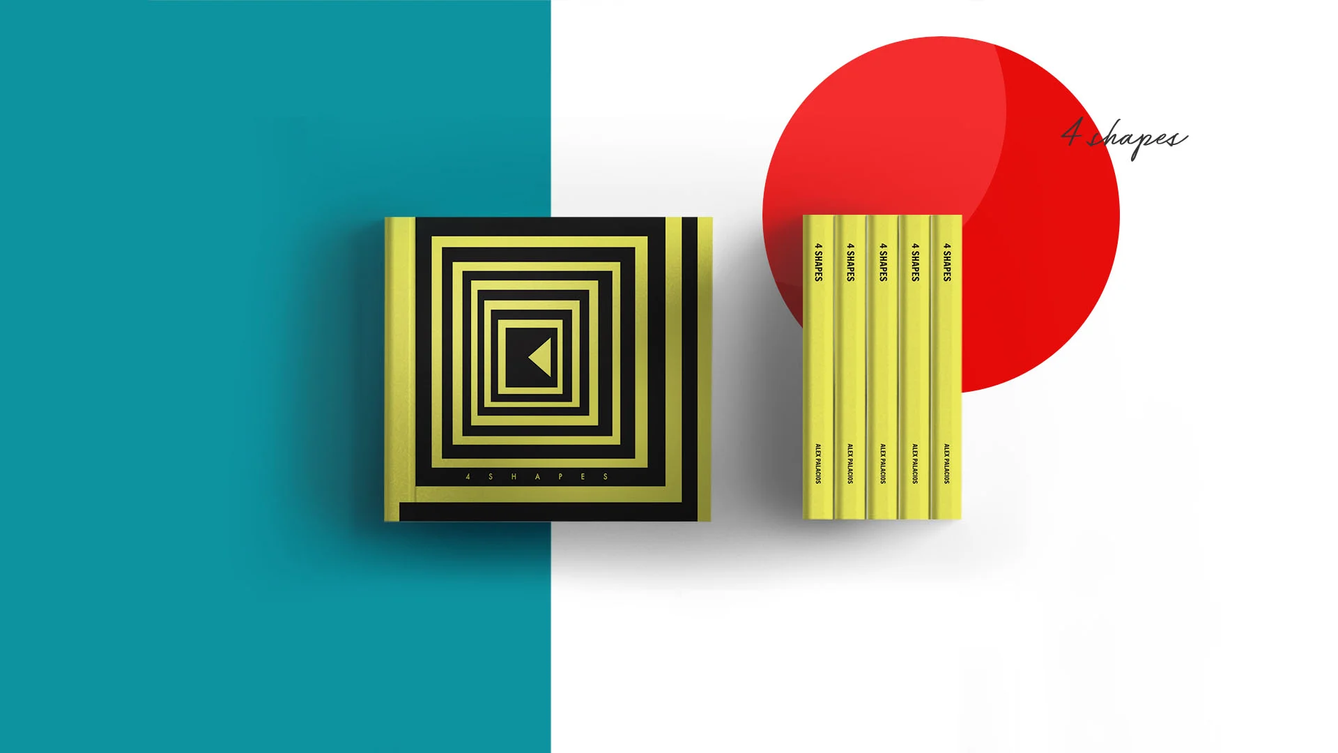 Book—4 Shapes: A Circle, a Square, and a Triangle Walk Into a Bar