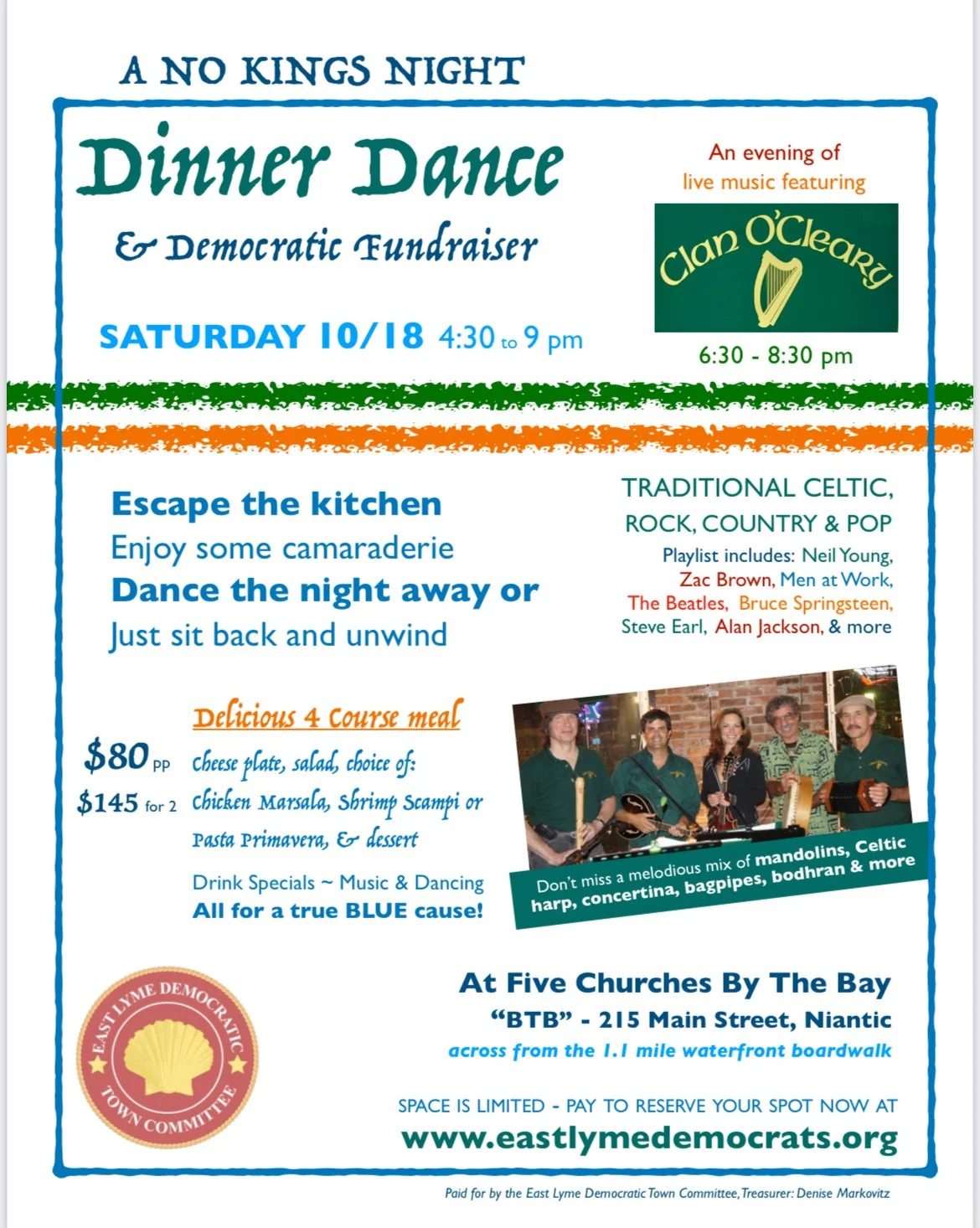 No Kings Dinner Dance