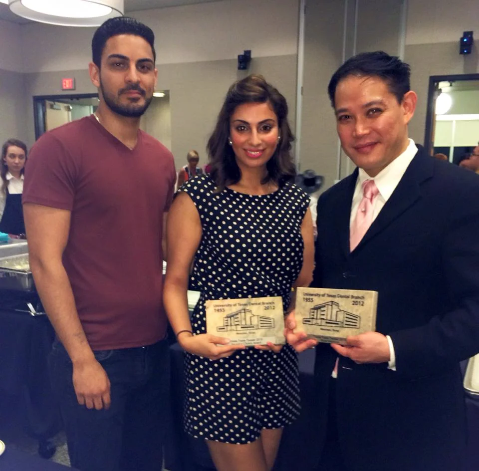 Macaron By Patisse won the "People's Choice Award" and Dr. De La Cruz won the "Most Delicious" Chef Award at the Texas Taste Teaser Celebrity Chef Competition.
