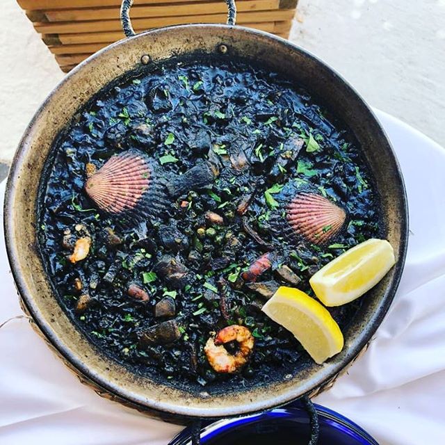 This black paella. Was. So. Good.