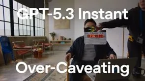 GPT-5.3 Instant Over Caveating / Editor