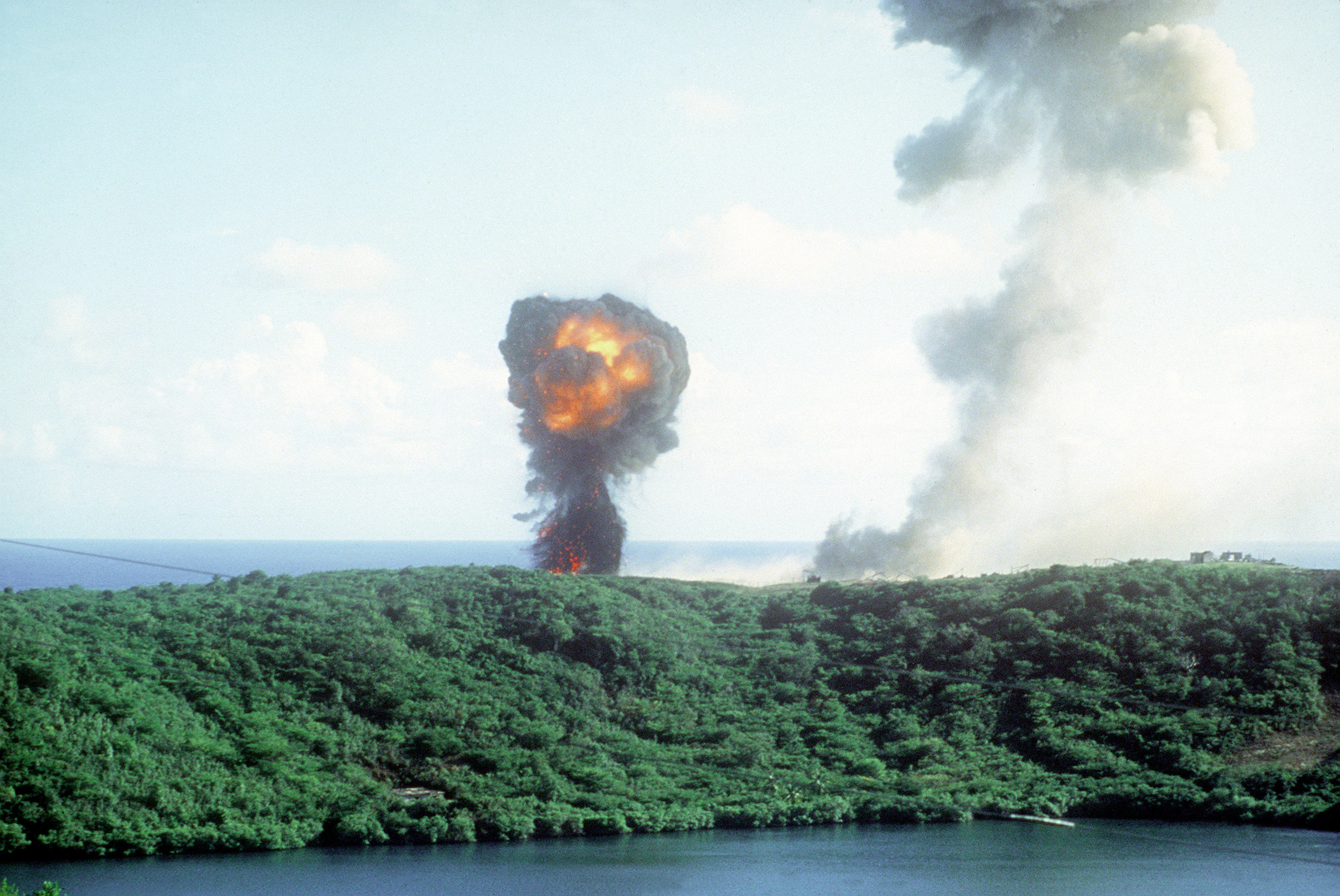 Explosion2_during_Grenada_invasion_1983.JPEG