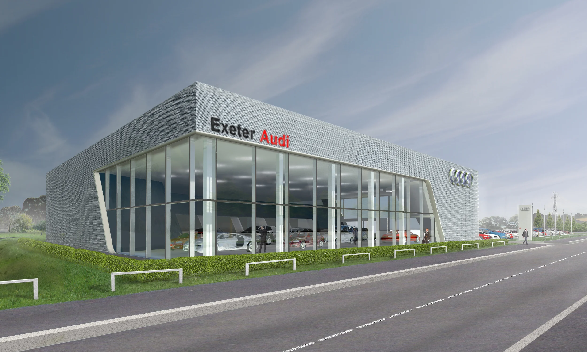 Planning application submitted for Exeter Audi