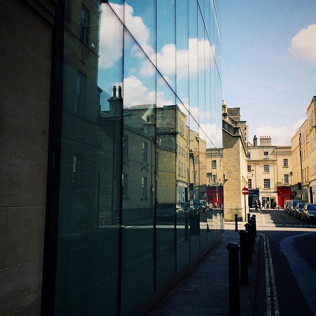 The Thermae Bath Spa from Beau Street