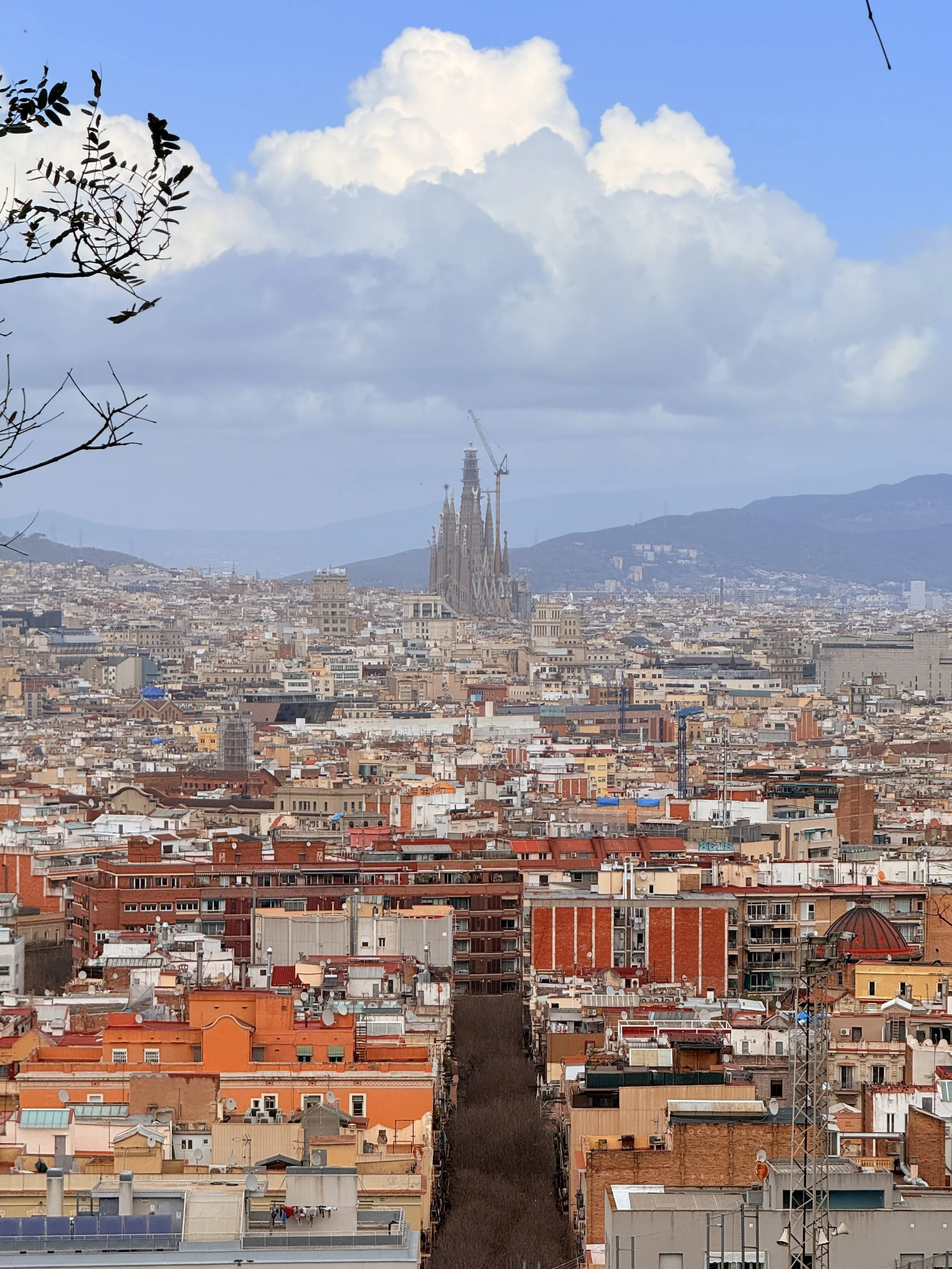 Barcelona: reflection, architectural inspiration, and quality time together