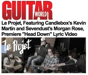 Guitar World debuts 'Head Down' from Le Projet