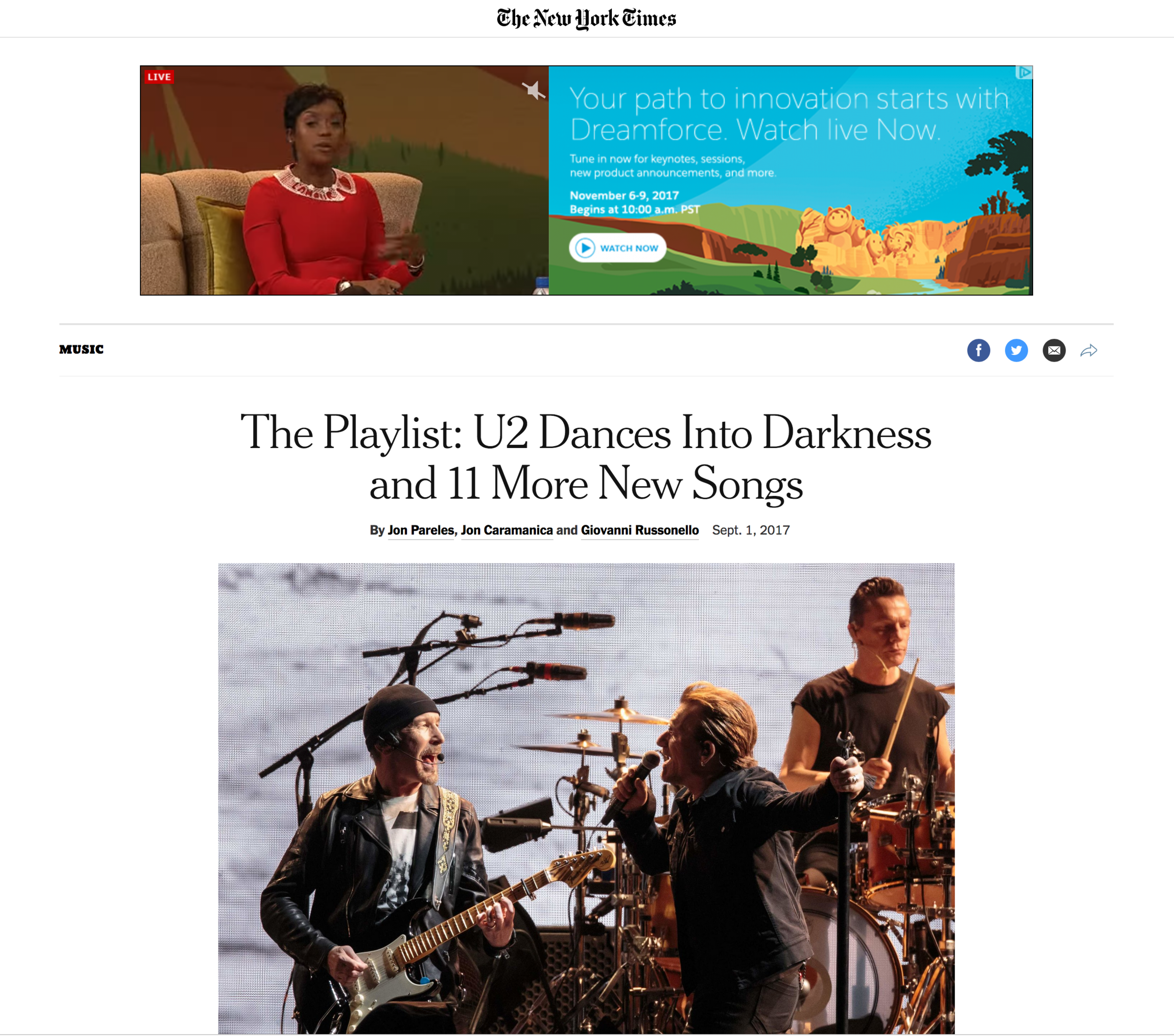 The NY Times includes ‘Dolphy’s Aviary’ among their 'New and Noteable' tracks