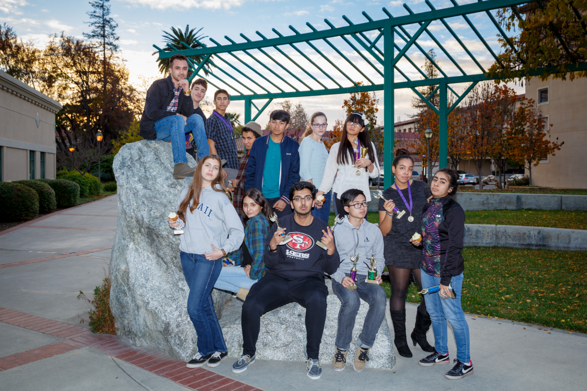 Silver Creek earned the most trophies and has set a goal for 25 student at the next tournament! 