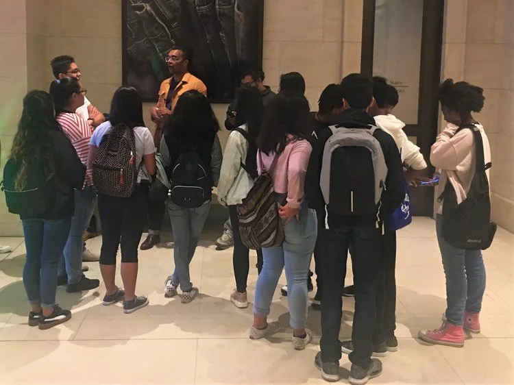 SVUDL students at Gap, Inc. headquarters in San Francisco in August with Matthew Irwin