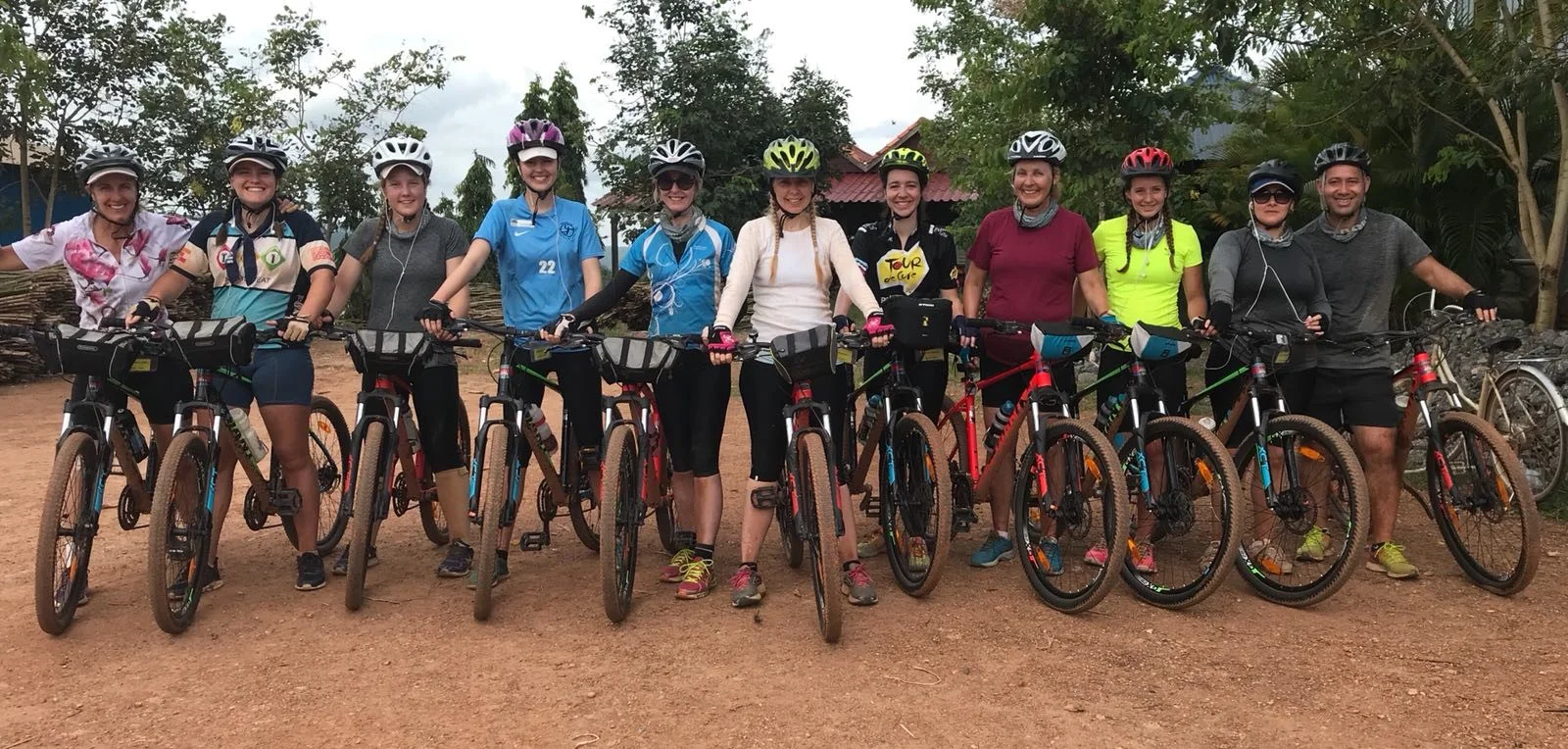 Our very brave team in Siem Reap, 4th July 2018.