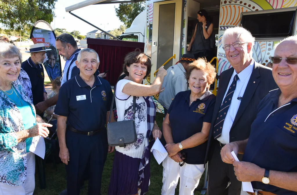 Rotary Earbus Launch, Photo's Courtesy of Ian Henderson