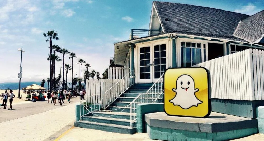 RAG Listing on the Cover of the LA Times with Snapchat