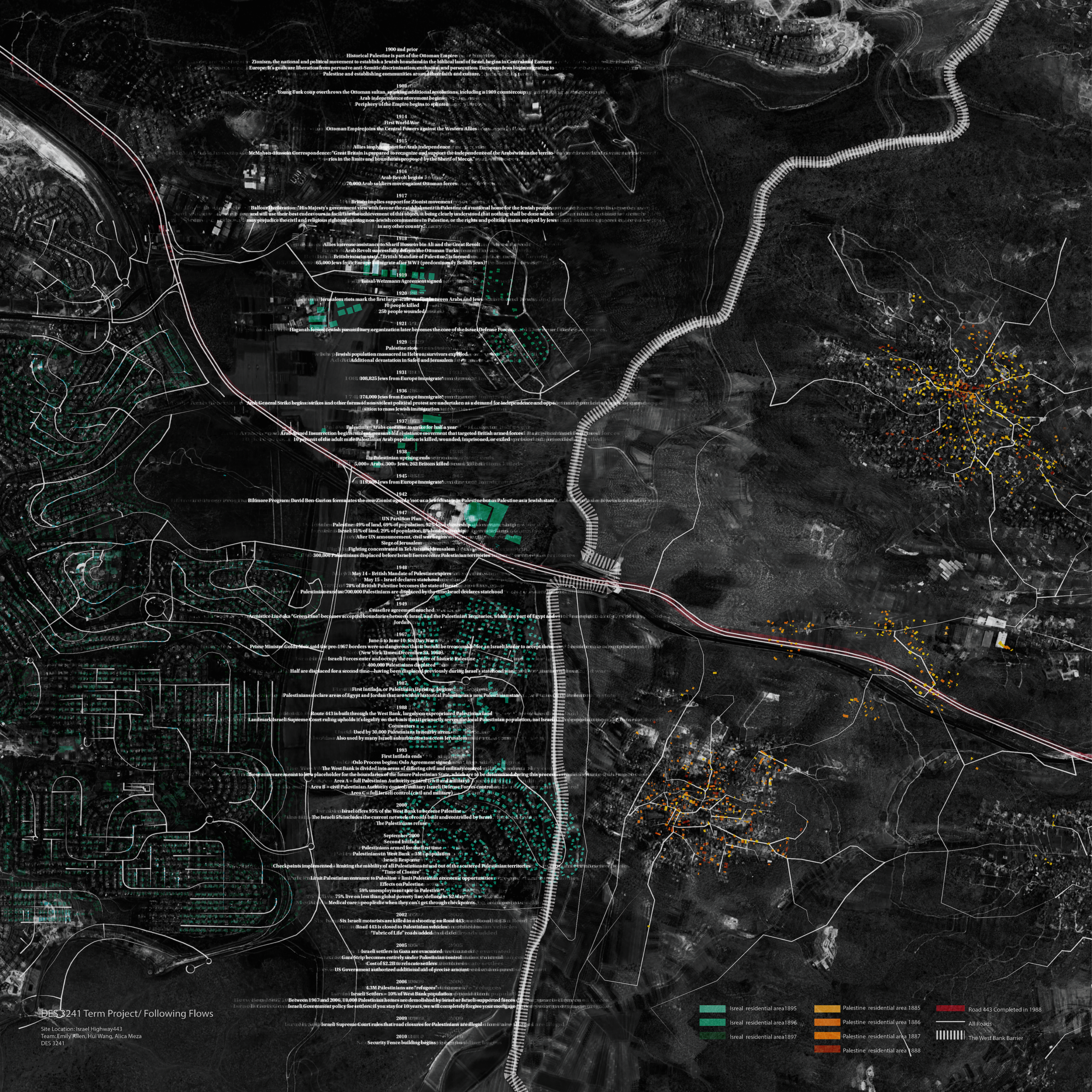 Road 443 as Network of Immobility