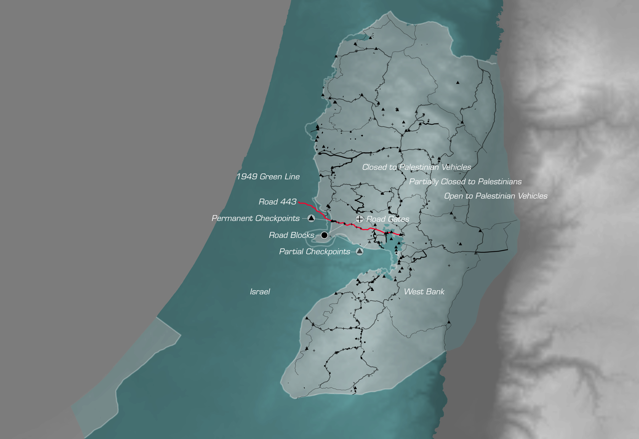 West Bank Israeli-Built Road Infrastructure