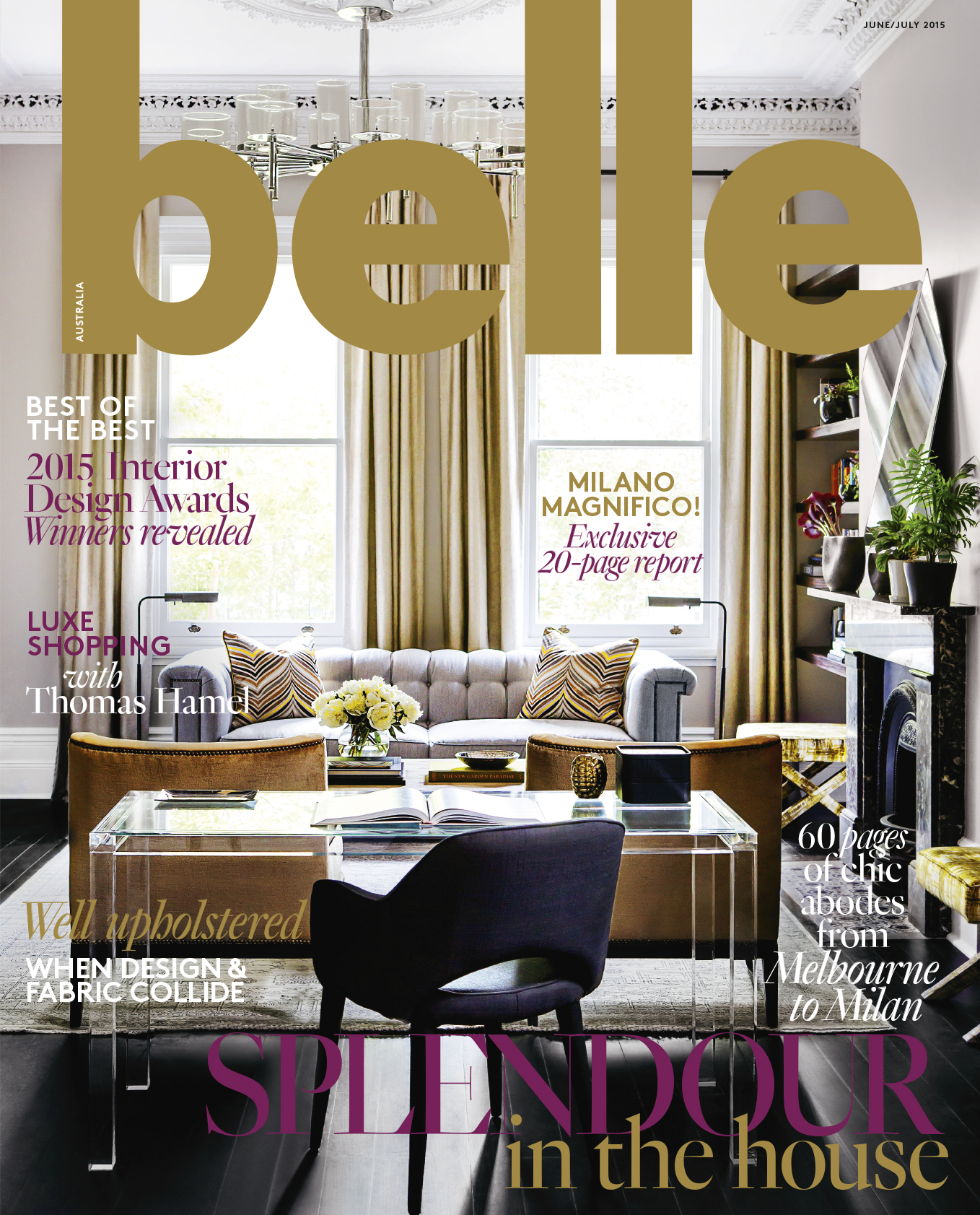 Belle Magazine 2015 - Milan Report