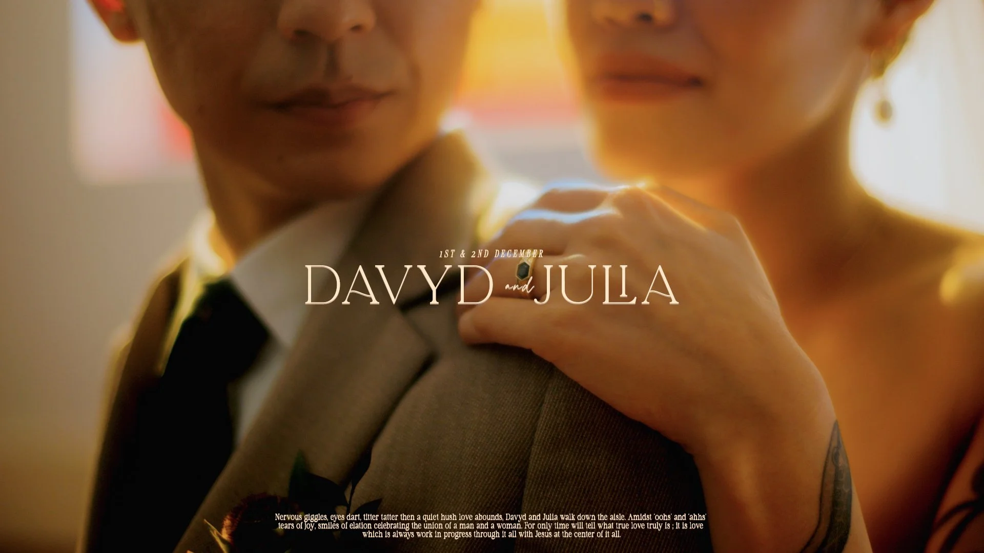 The Wedding of Davyd & Julia (Hi Ex Fiancé) Full Resolution