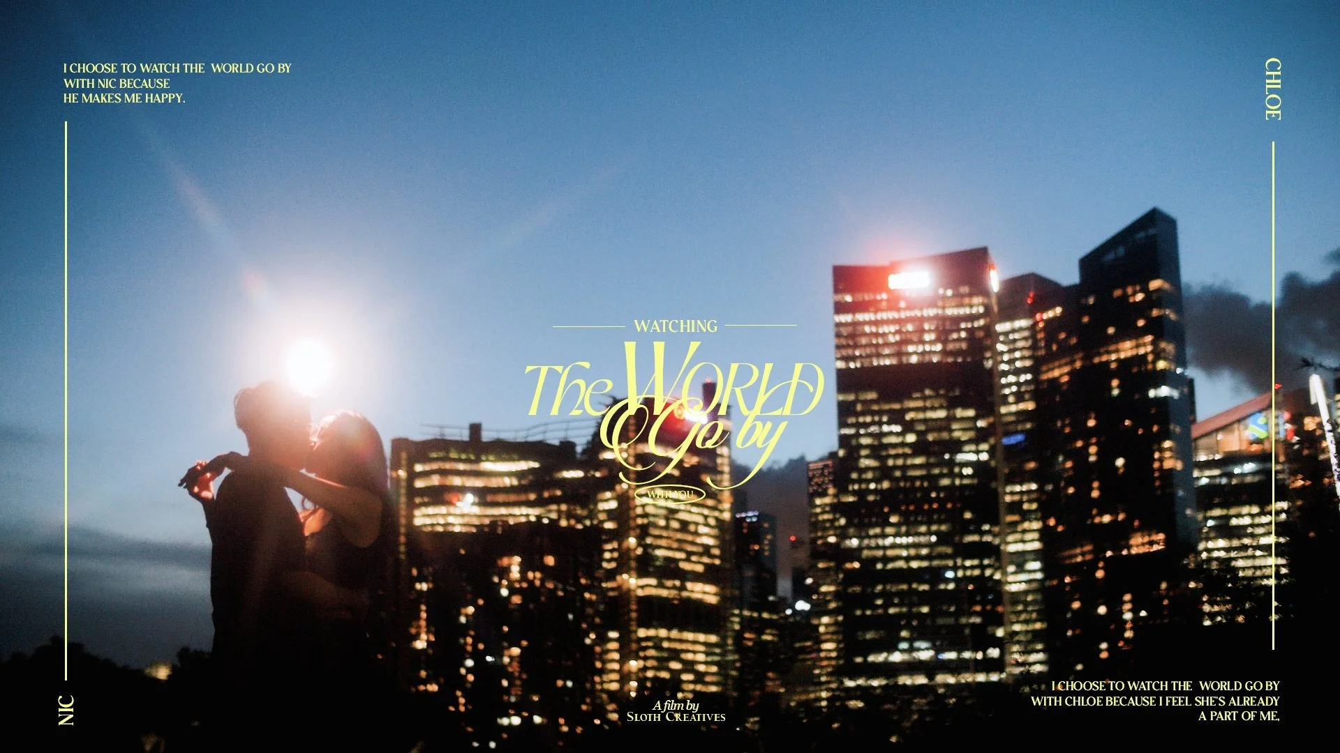 Watching the World Go By | Nic & Chloe