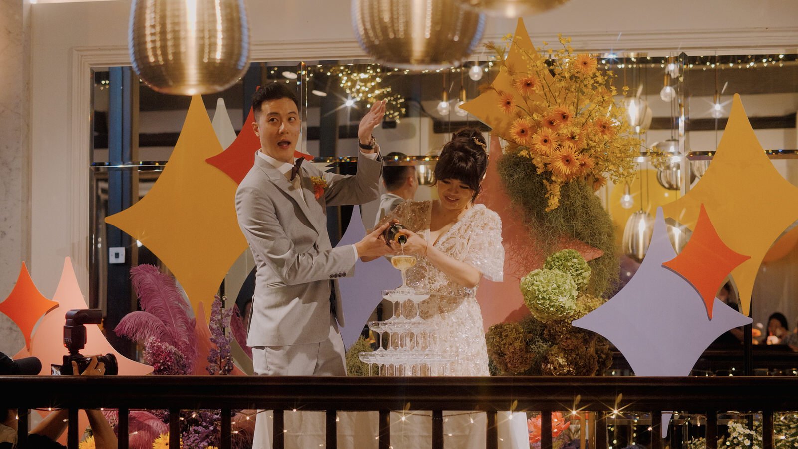 The Wedding of Mark & Cherylene (An Adapted Reading of The Lovely Dinosaurs)