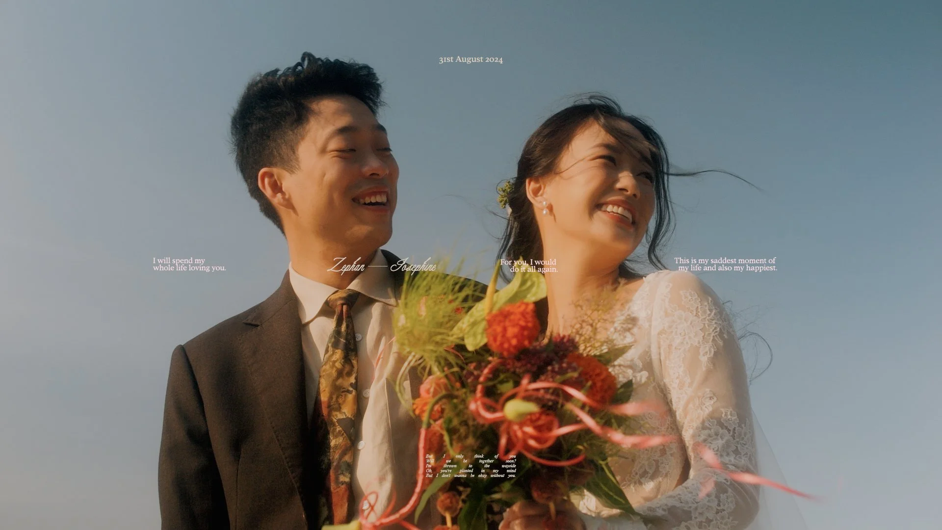 I'll Do It All Again - The Wedding of Zephan & Jo