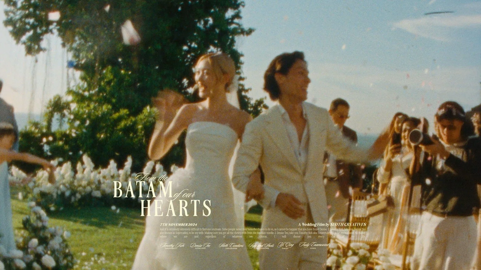 From The Batam of Our Hearts | Tim & Denise Overseas Wedding