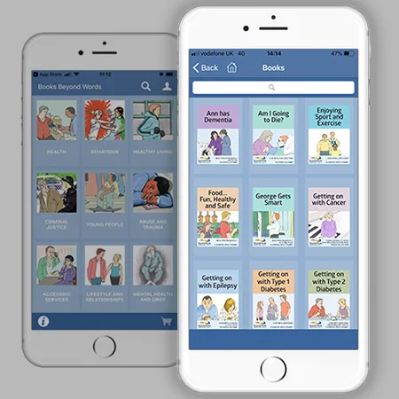 iPhone app with ebookshelf.jpg