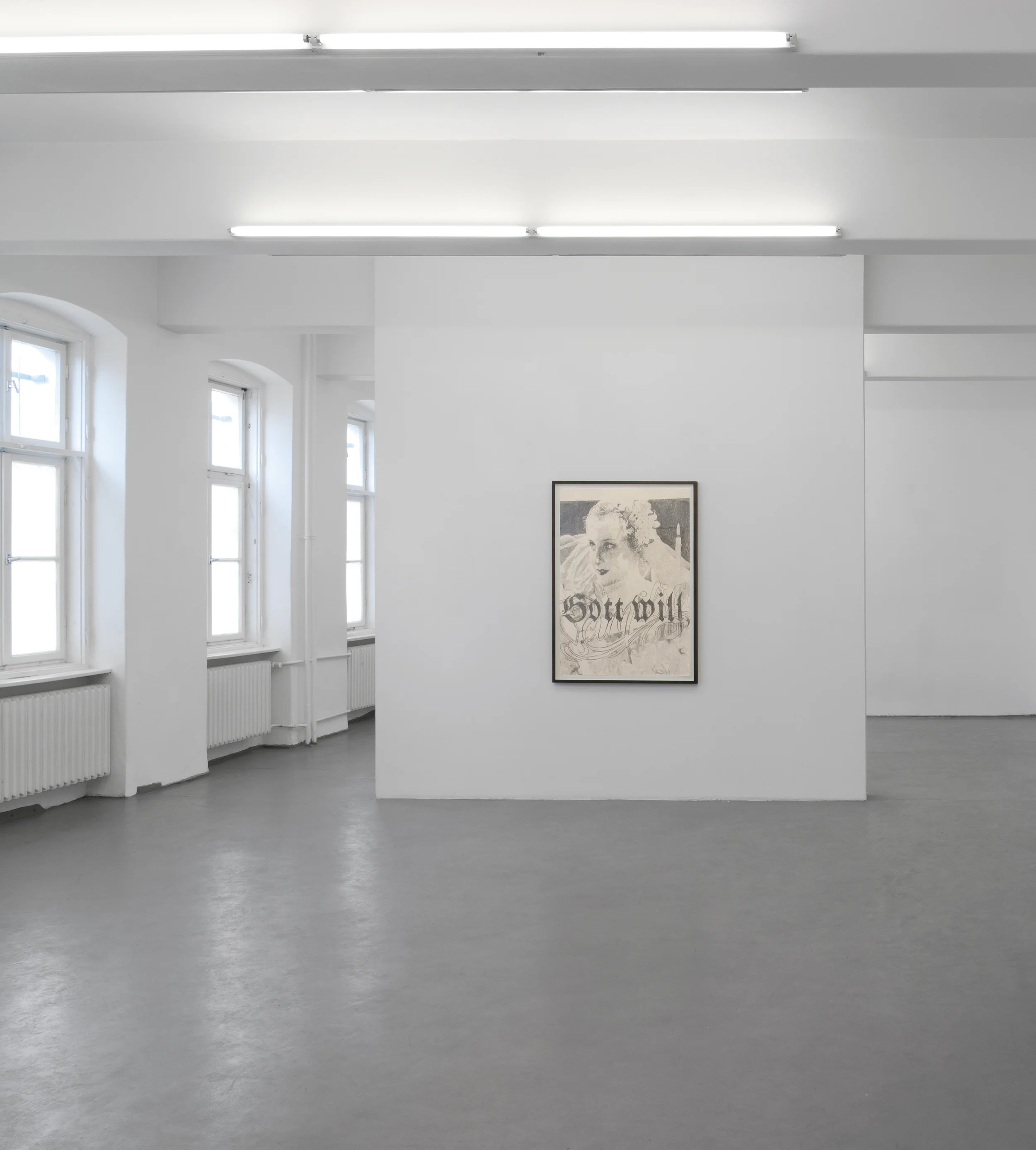  Gott will  pencil on paper, 88 x 124 cm, 2010  