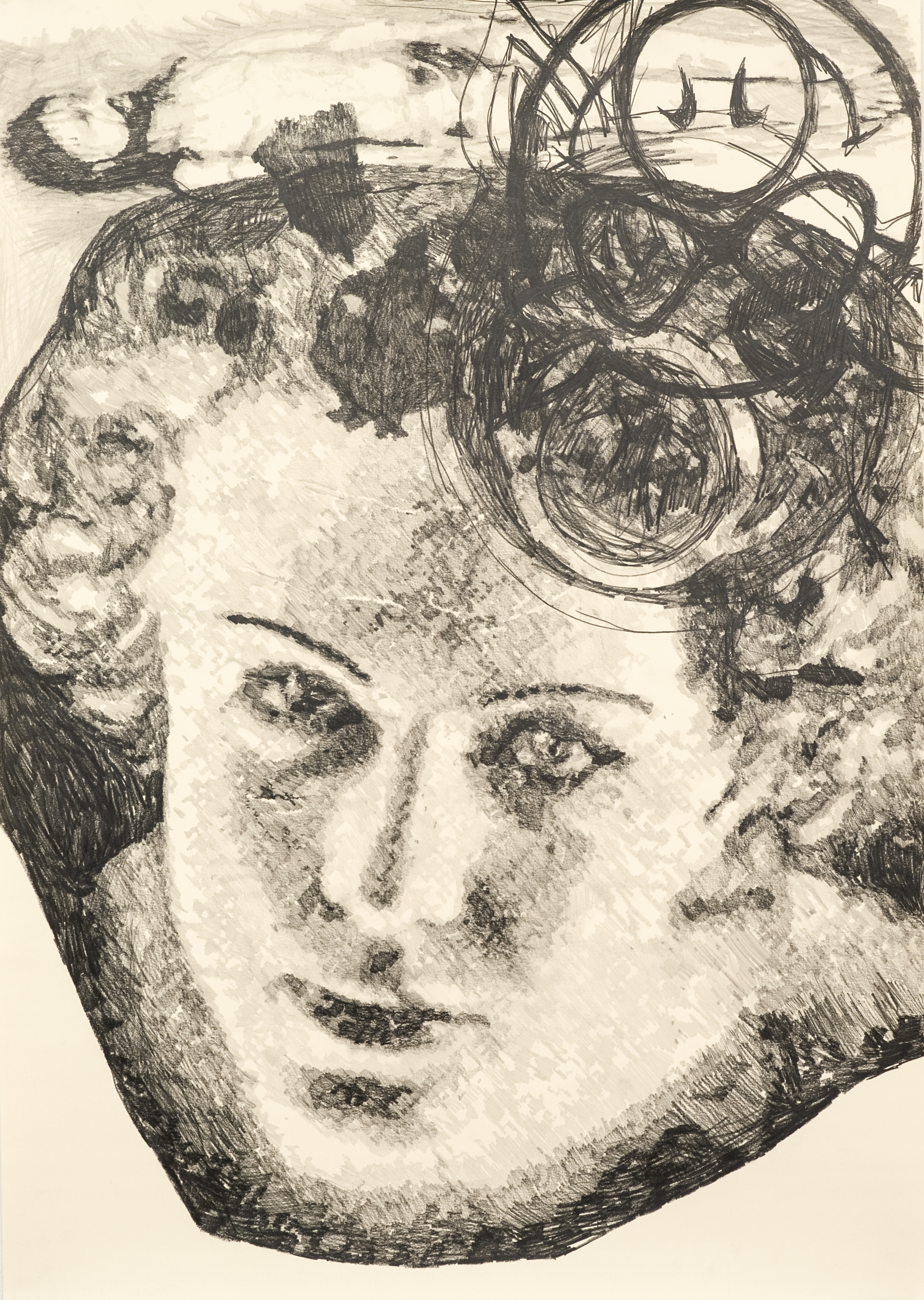  Schuld ist immer die Mutter  pencil on paper, 88 x 124 cm, 2010  