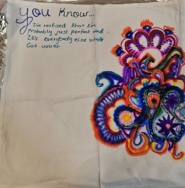 "It's a reason to leave my house and talk to people"