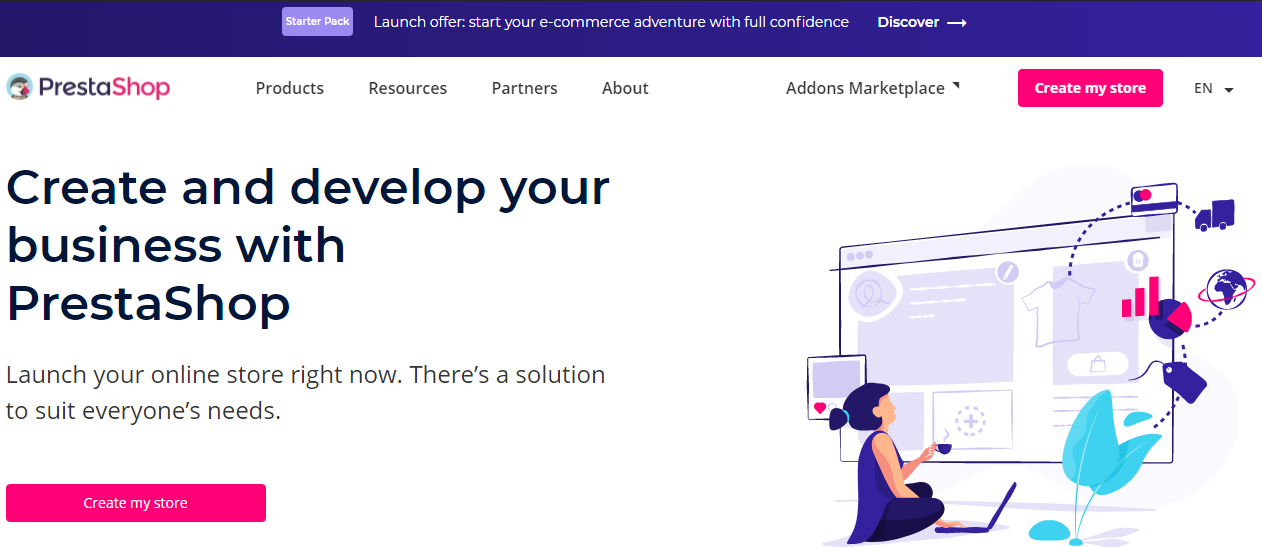 Prestashop Welcome Page.PNG