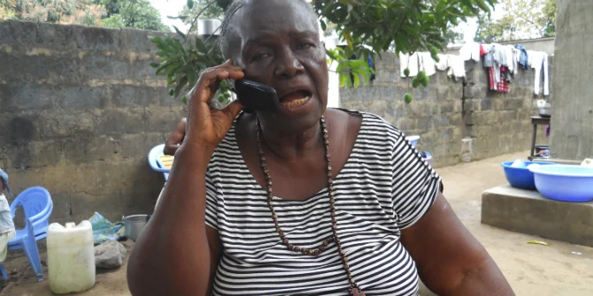Mobile phones as devices for caring in DR Congo