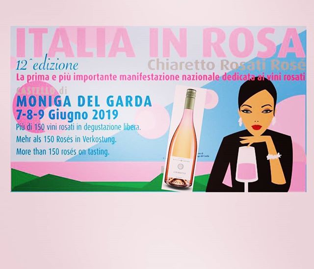 Vi aspettiamo anche oggi e domani a #italiainrosa #moniga .
#selvacapuzza #instagarda #instawine #luganalover #ais #vino #wine #chiaretto #pinkwine #rosewine #winemoments #winetime #lagodigarda #winelife