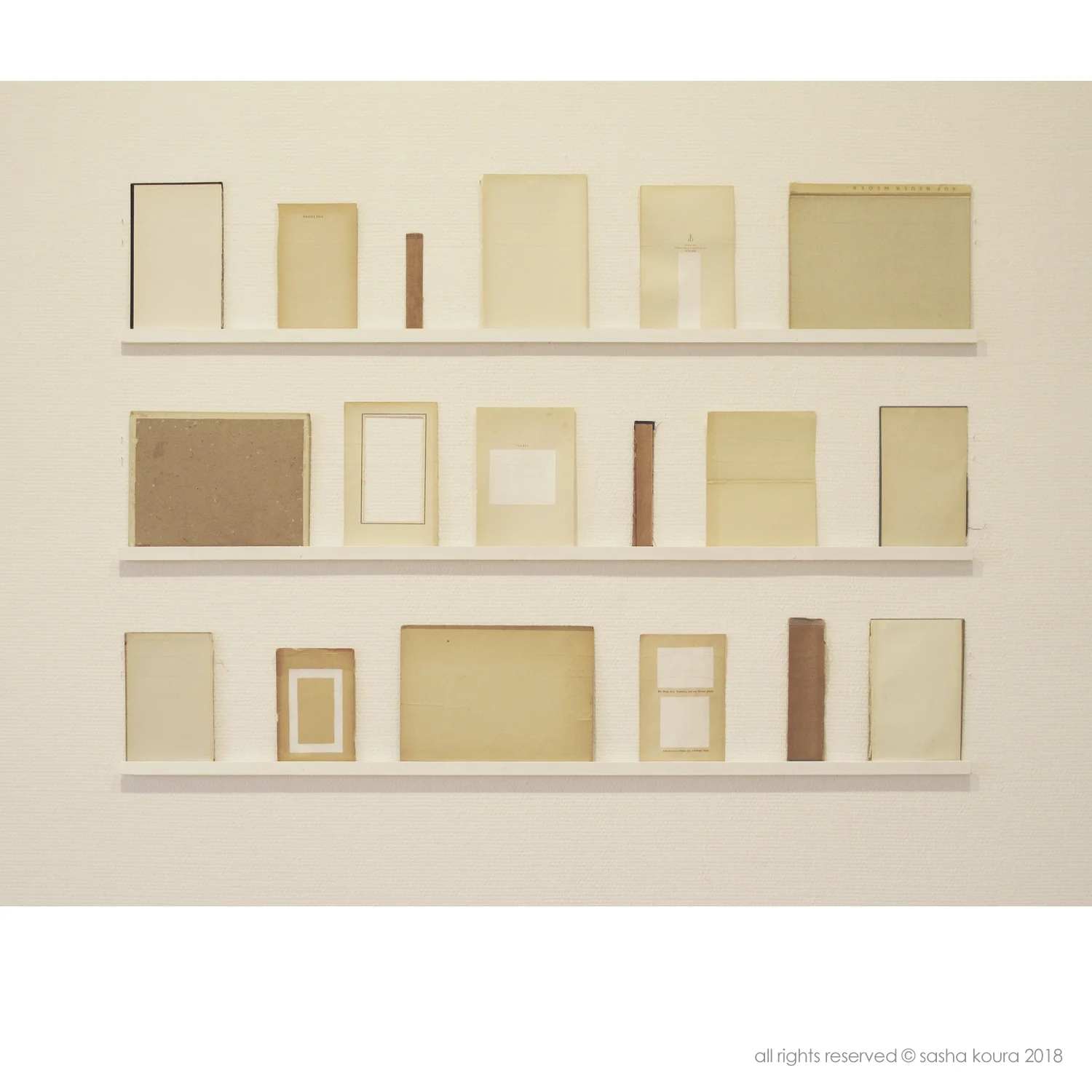 Auf Neuen Wegen / © Sasha Koura 2018 / 120 cm x 90 cm / Wall installation